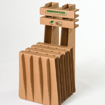 Brinquedos de papelão ondulado
