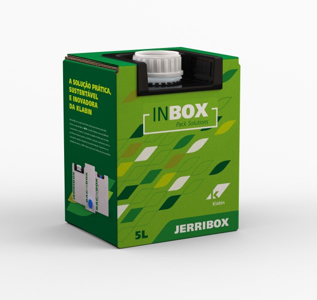 Embalagem Bag In Box com bocal embutido