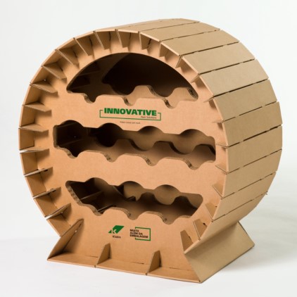 Brinquedos de papelão ondulado